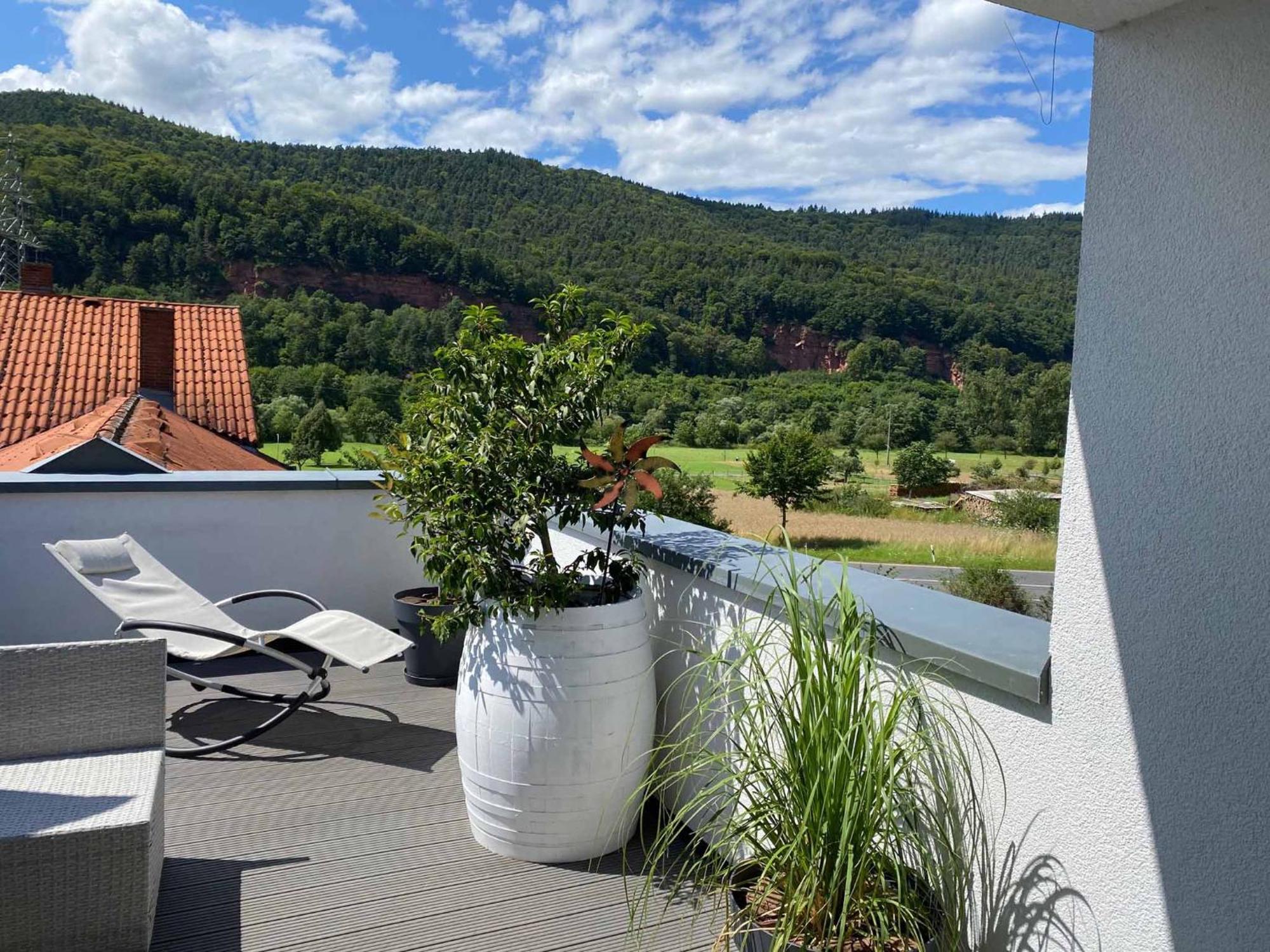 Ferienwohnung Weingut Sturm Buergstadt Bagian luar foto