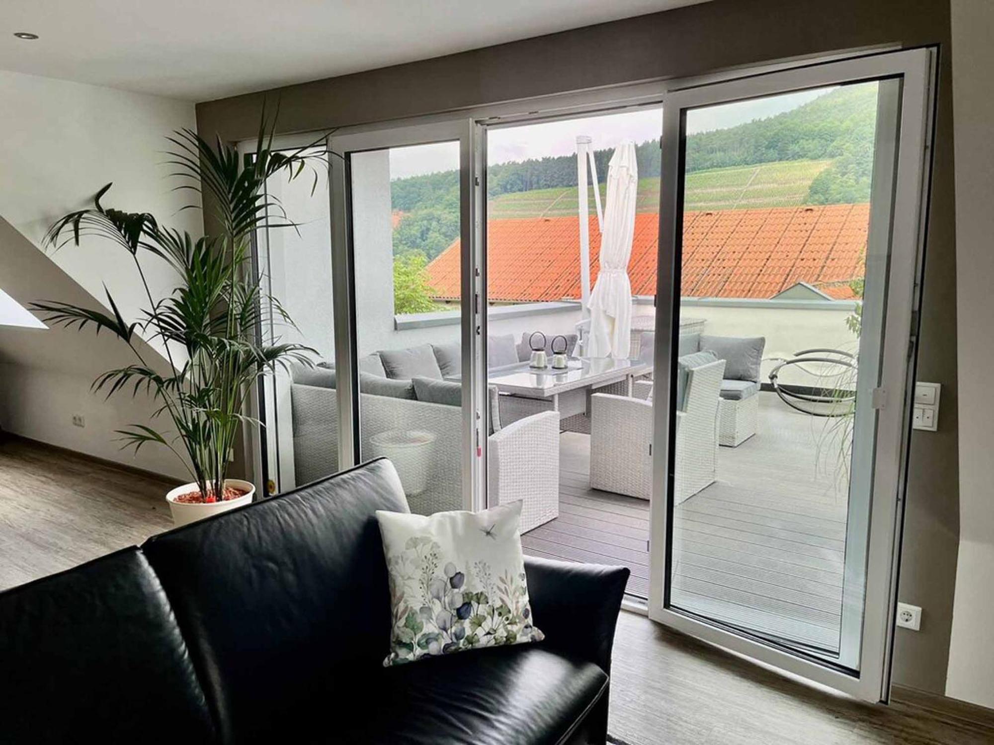 Ferienwohnung Weingut Sturm Buergstadt Bagian luar foto
